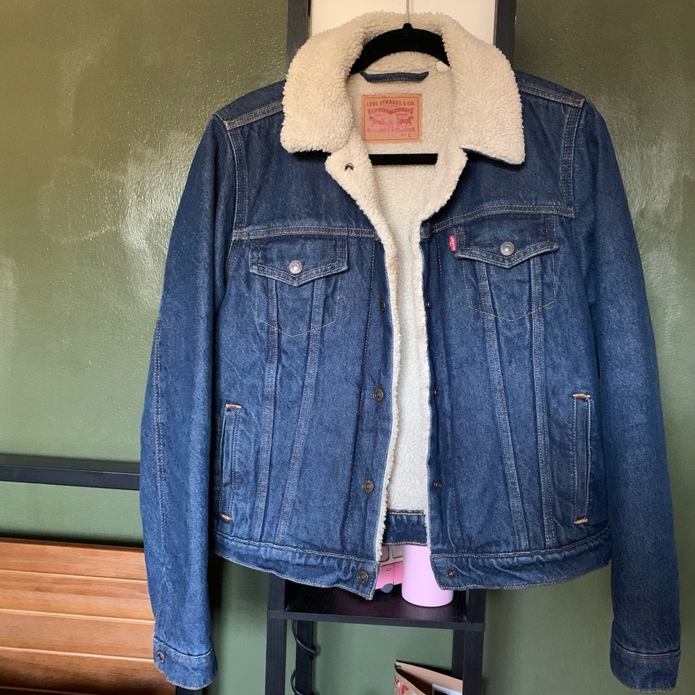 Levi’s Sherpa Lined Denim Jacket